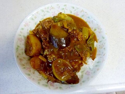 野菜たっぷり夏野菜カレー